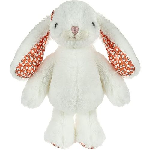 dilly dudu Orange Blossom Bunny Rabbit Stuffed Animal Plush Toy Best Gifts 10-Inch (Cream)