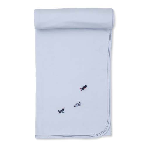 Kissy Kissy SCE Sky-High Planes Blanket W/Hand Emb LB KB710881O-K480 5108