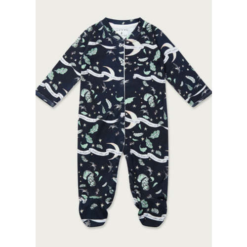 Bird of paradise Organic Cotton Babygrow – Forivor