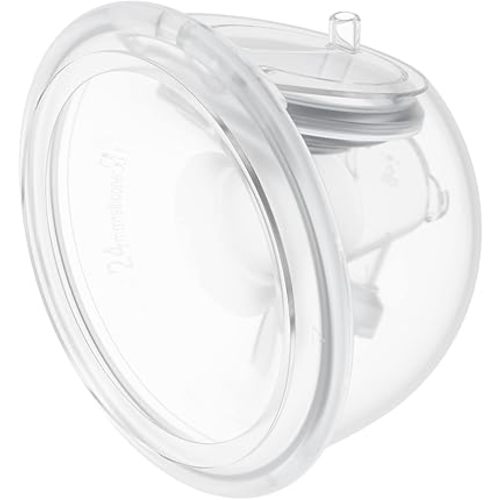 Momcozy Original S9 Pro/S12 Pro Replacement Accessories, Only Compatible with Momcozy S9 Pro/S12 Pro Breast Pump NOT for S9/S12 (Double-Sealed Full Set Collector Cup with 24mm Flange,180ml, 1 Pack)