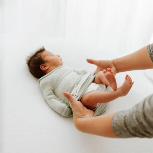 Bamboo Blend Mint Swaddle Sleep Sack – Swaddelini