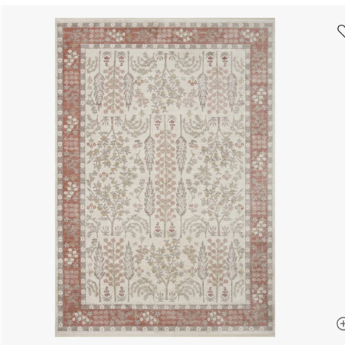 Holland Fenna Power-Loomed Rug - Rust