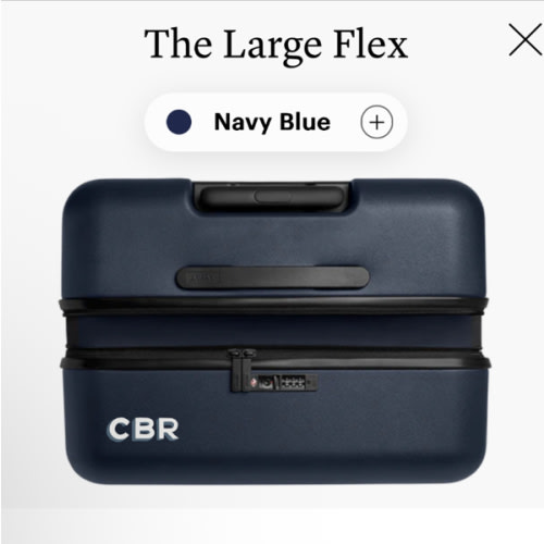 Large Expandable Suitcases: Navy Blue | Away
