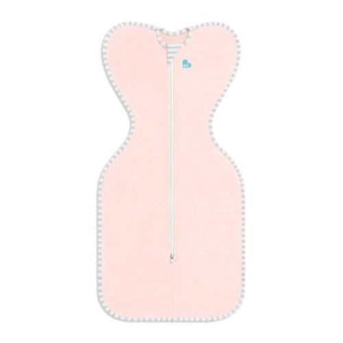 Love To Dream Swaddle Up Swaddle Wraps Lite (0.2 Tog) - Light Pink - Medium