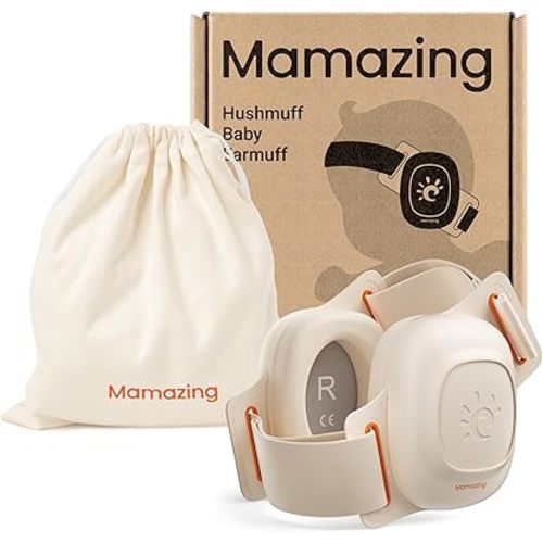 Baby Ear Protection for Infants and Toddlers (3 to 48 Months), 25dB Noise Cancelling Headphones for Travel, Airplanes, Concerts – CE & ANSI Certified Hearing Protection & Improves Sleep