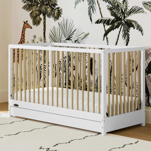 Teddi Convertible Crib With Drawer