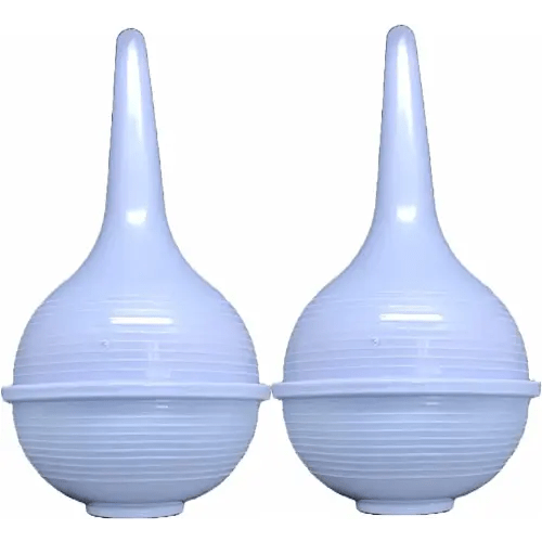 Comfort Soft Sterile Ear Bulb Rubber Hand Squeeze Baby Bulb Suction Sucker - 2 oz - Nasal - Ulcer (2 Pack)