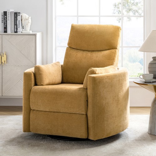 Monica Contemporary Swivel Rocker Power Recliner by HULALA HOME
