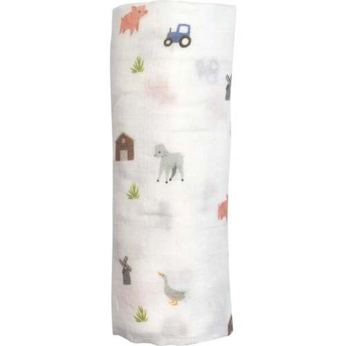 Farm Animals Swaddle - Bamboo Little | Maisonette