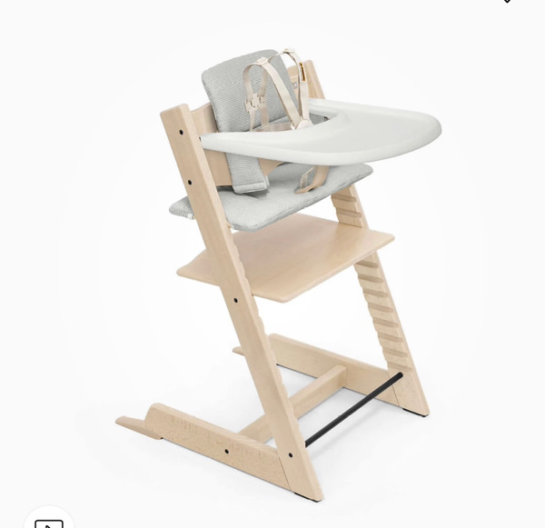 Tripp Trapp® Wood High Chair with Tray | Stokke® Online Shop