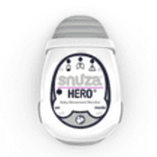 SNUZA HERO Baby Abdominal Movement Monitor: Real-time Alerts for No Breathing, Gentle Vibration Rousing, Portable Wearable, Medical Grade Material. Safer Sleep for Infants. Peace of Mind for Parents