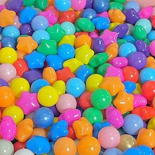 Ball Pit Balls 200/500/1000 Count Plastic Play Pit Balls for Baby Ball Pit,BPA Free Colorful Ball Pool Balls