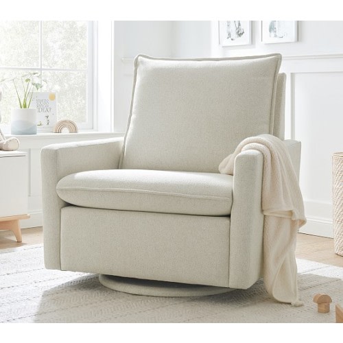 Paxton Chair and a Half Glider Chair | Pottery Barn Kids
