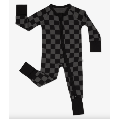 Monochrome Checks Zippy – Little Sleepies