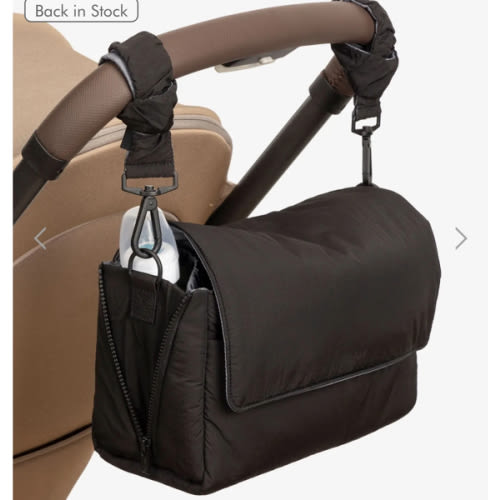 Convertible Stroller Caddy Crossbody - BLACK