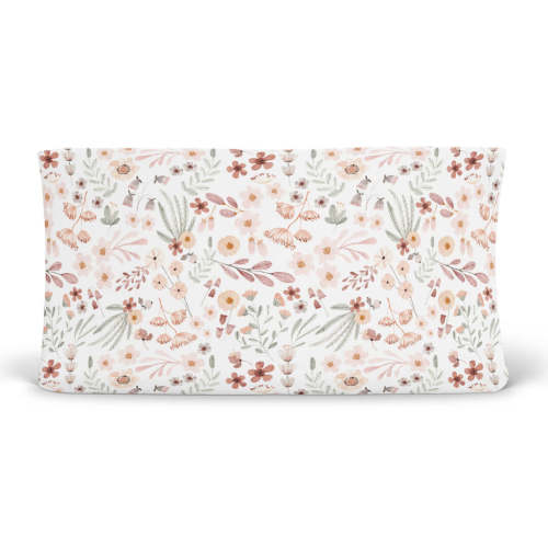 Wren's Wildflower Changing Pad Cover