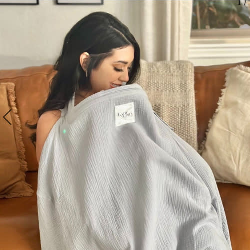 The Lady Alpha Nursing Cool Cover - Original COOL blue — As Seen On Shark Tank - Lady Alpha -The Nursing Cool Cover