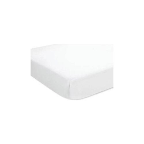 Aden + Anais White Fitted Crib Sheet
