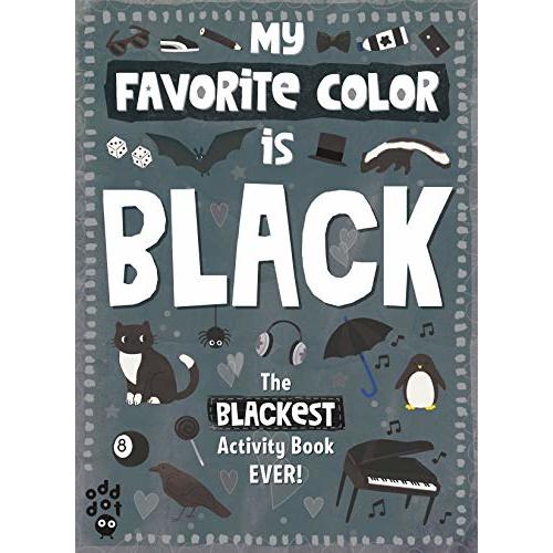 My Favorite Color Activity Book: Black