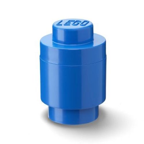 LEGO Storage Brick 1 Round - Blue