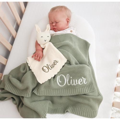 Custom Gift Set 2 pcs for Baby, Custom Blanket/Toy, Baby gift blanket, Birthday gift, Baby girl gift, Baby boy gift, Baby shower Gift set.