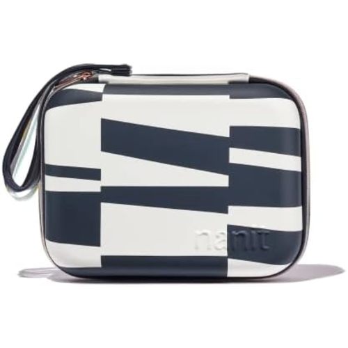 Nanit Travel Case – Protective Hard Shell Carrying Case for Nanit Pro Baby Monitor and Multi-Stand Travel Accessory, Abstract Stripe