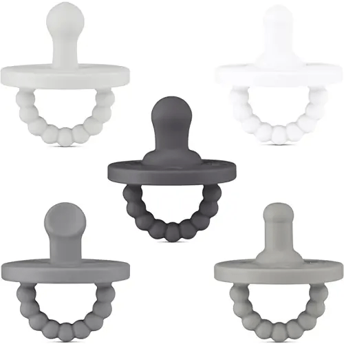 Ryan & Rose Cutie PAT Pacifier Teether (Starter Kit, Alloy)