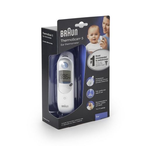 Braun Thermoscan Tympanic Ear Thermometer Digital Display 32878506015 1 Each