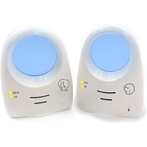 Baby Monitor Audio Only, Baby Sound Monitor for Baby Sleeping with Night Light Noise Detection, 20 Hours Standby Time Wireless Enhanced Range