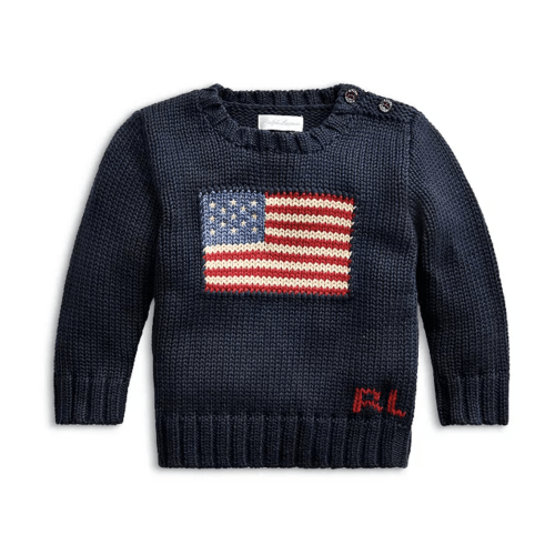 Boys' The Iconic Flag Sweater - Baby