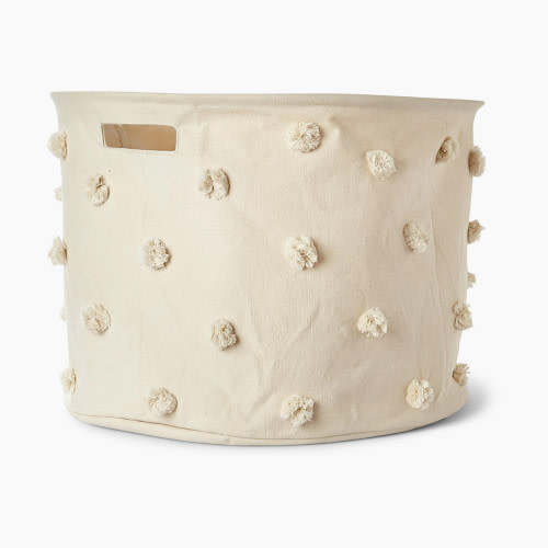 Pehr Pom Pom Drum Basket - Natural