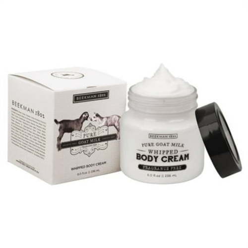 Beekman 1802 Pure Goat Milk Fragrance Free Whipped Body Cream 8oz