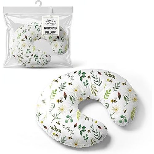 Mother's Choice Baby Nursing Pillow – Soft & Supportive Breastfeeding Pillow for Mom & Infant | Comfortable Cushion for Feeding, Bottle Feeding