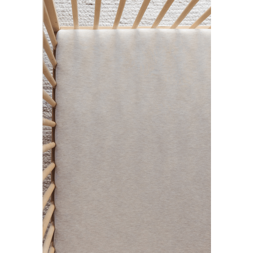Flax Crib Sheet