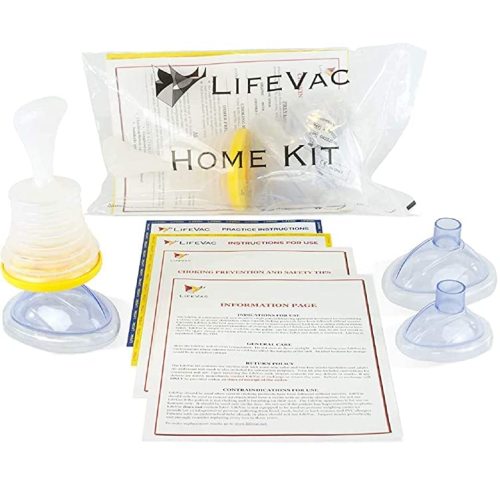 LifeVac Choking Rescue Device for Kids and Adults | Portable Airway Assist Device | First Aid Choking Device for Kids and Adults | Home Kit