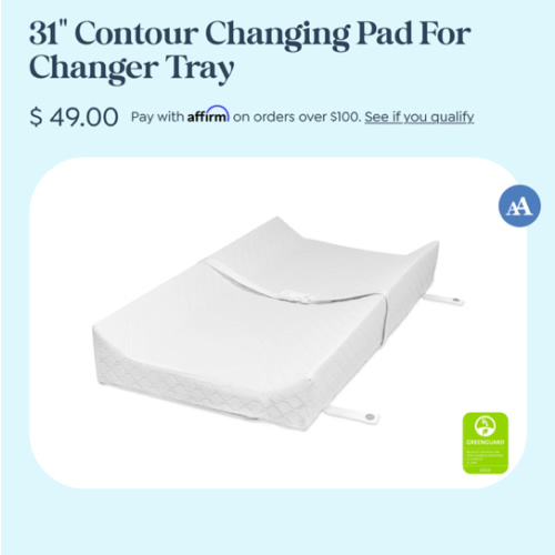 DaVinci 31" Contour Changing Pad For Changer Tray – DaVinci Baby