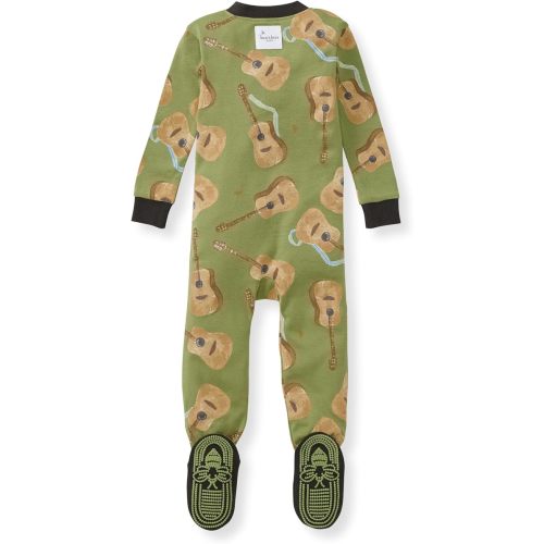 Burt's Bees Baby baby-boys Sleeper Pjs, 100% Organic Cotton, One-piece Footie, Zip Up Jumpsuit, Snug Fit Pajamas