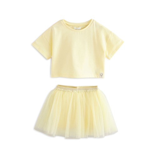 Kids' T-Shirt & Tutu Skirt Set, 12-18M