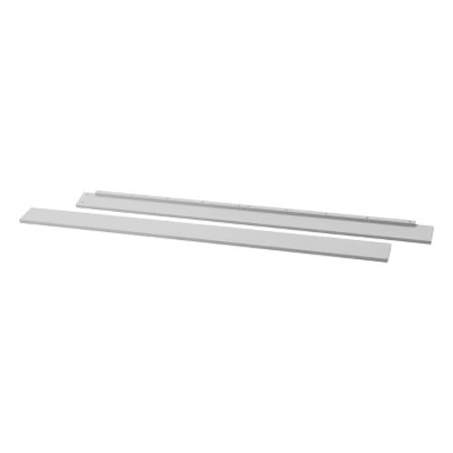 DaVinci Hidden Hardware Twin/Full Size Bed Conversion Kit (M5789) - Fog Gray