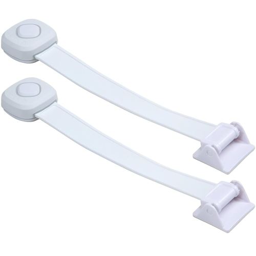 Safety 1st Outsmart Toilet Lock, Two Pack, White