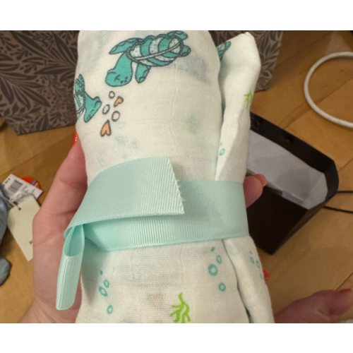 Honu Honi Muslin Swaddle Blanket