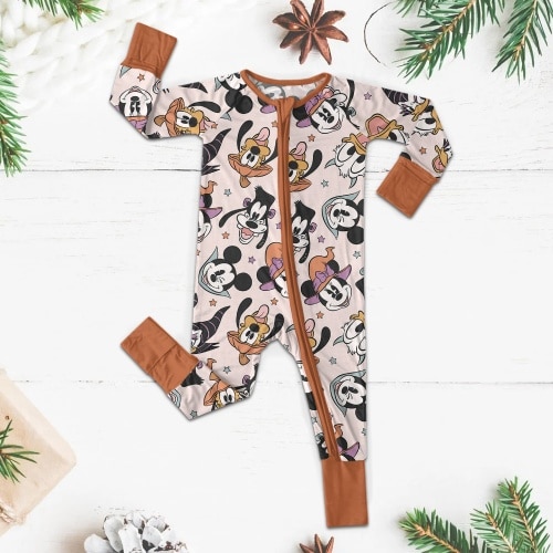 Mickey Mouse Charm Long Zippy for Babies – Bambyboo.com