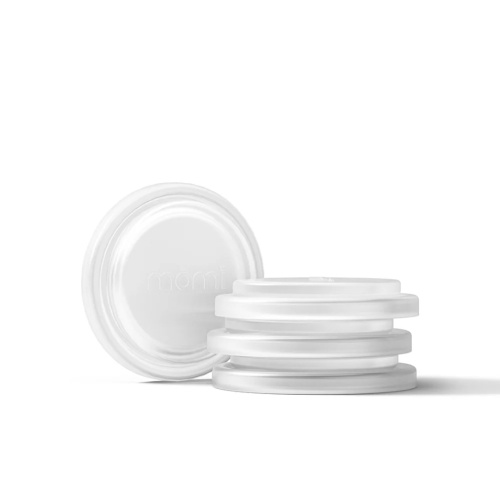 Mōmi Milk Storage Lid Discs: 4-Pack