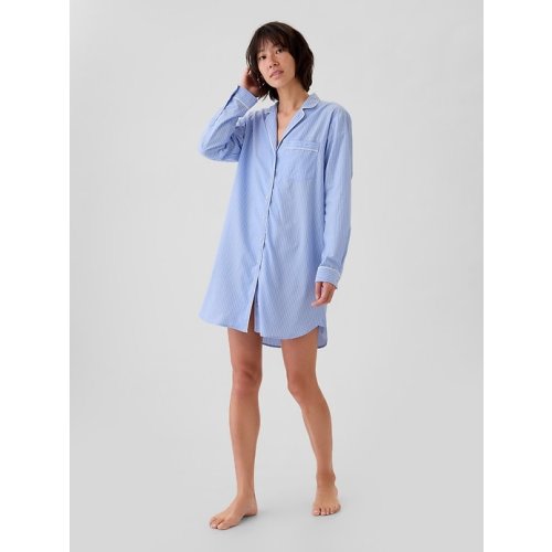 Poplin PJ Shirtdress | Gap