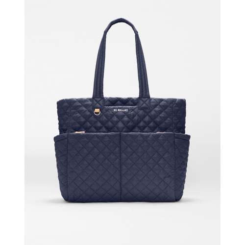 Navy Metro Diaper Tote