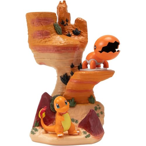 Pokémon Desert Rocks Environment - 6-Inch Multi-Level Display Set with Two 2-inch Battle Figures
