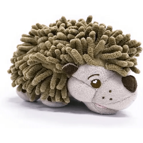 SoapSox Kids Exfoliant Bath Scrub, Exfoliating Soft Animal Toy Wash Cloth Sponge, Fun Bath Loofah Characters with Soap Pocket Insert for Babies, Kids and Children, Hendrix The Hedgehog