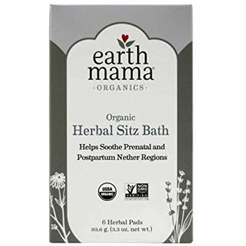 EARTH MAMA ANGEL BABY POSTPARTUM BATH HERBS, 6 CT, 3 pack