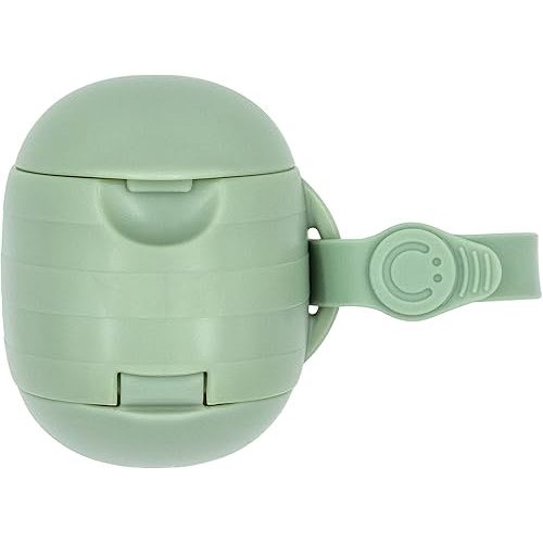 Ubbi On-The-Go Dual Pacifier Holder, Keep's Baby's Binkies Clean and Accessible, Portable for Travel, Diaper Bag Accessory Must Have for Newborns, Sage Green