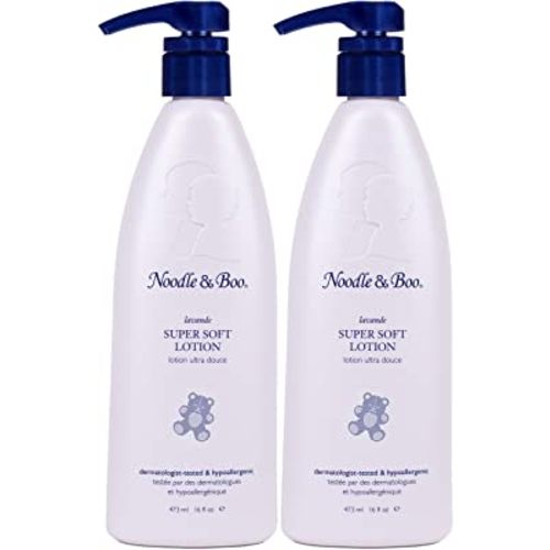 Noodle & Boo Lavender Super Soft Moisturizing Lotion for Daily Newborn and Baby Care